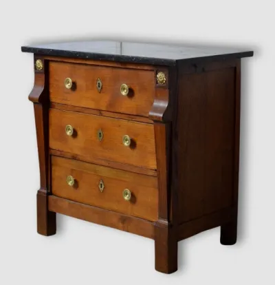 Petite commode style empire 19ème - photo 3