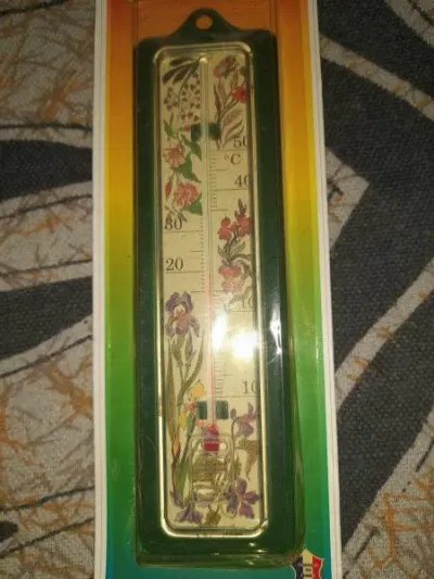 Thermomètre de maison en plastique - photo 2