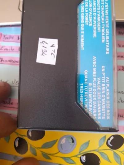 Cassette audio " andré verchuren " - photo 3