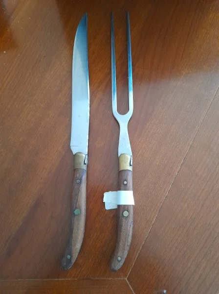 Service à decouper viande laguiole - Collection - Saint-Satur (18300)