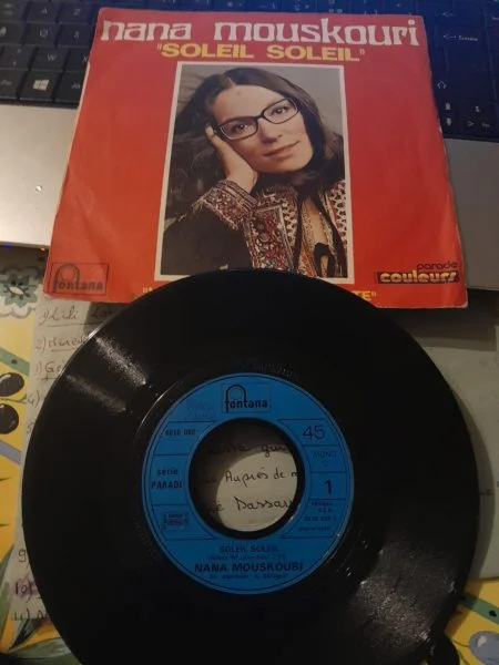 45 t. " nana mouskouri " - CD, DVD & Vinyles - Saint-Satur (18300)