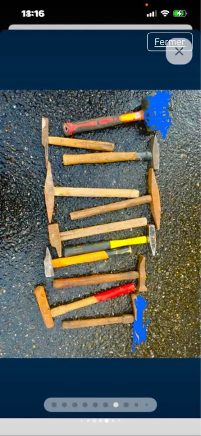 Marteau, ciseaux à bois, burin pour un - Bricolage - Meyzieu (69330)