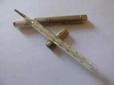 Ancien thermomètre de voyage a mercure - Beauté & Bien-être - Saint-Satur (18300)