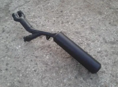 Silencieux gauche honda 750 vfr 1986 - photo 4