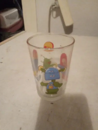 Verre a moutarde robot fusée - Collection - Saint-Satur (18300)