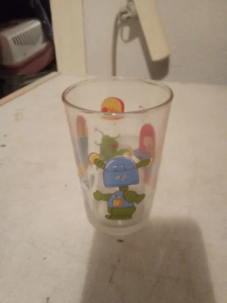 Verre a moutarde robot fusée - Collection - Saint-Satur (18300)